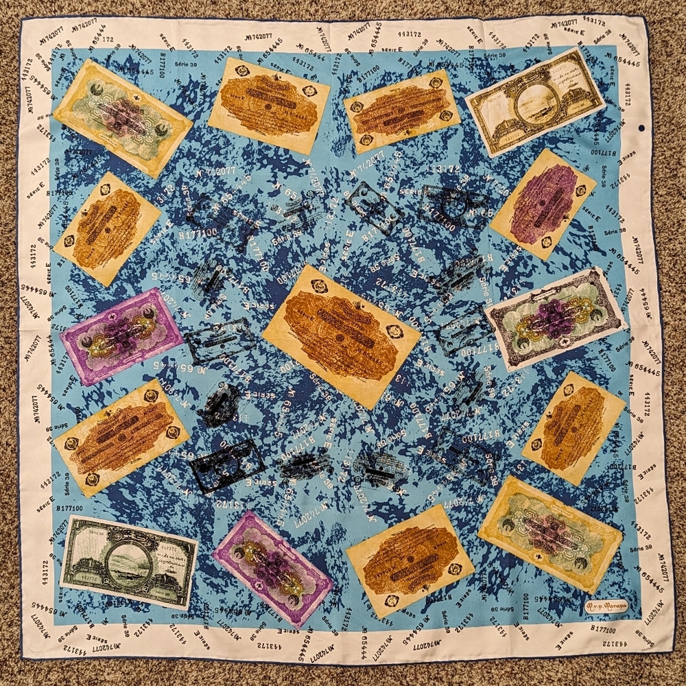 Square Silk Scarf
